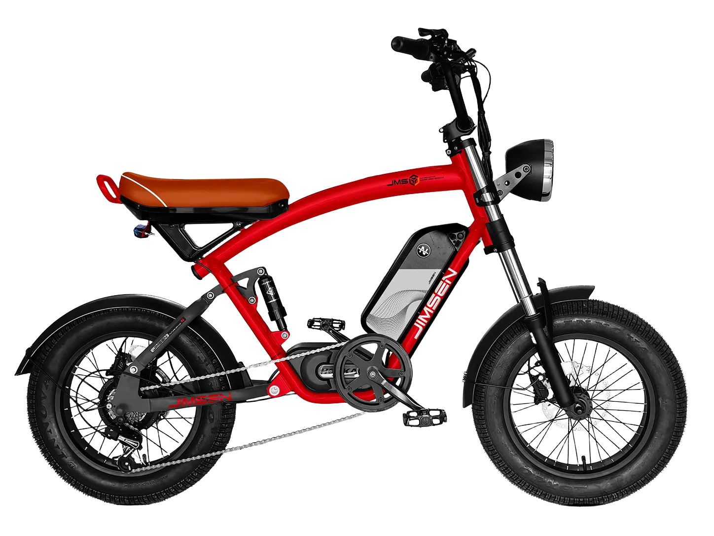 E1 RED Retro Urban Commuter eBike