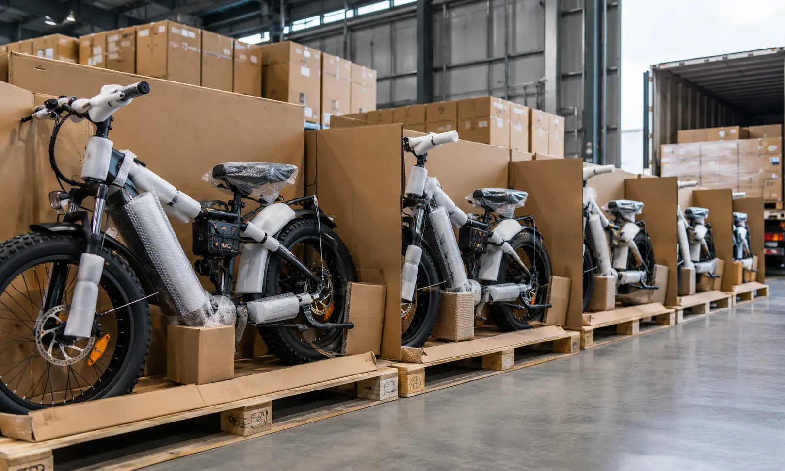 Electric bike inventory for distributors building regional product lines