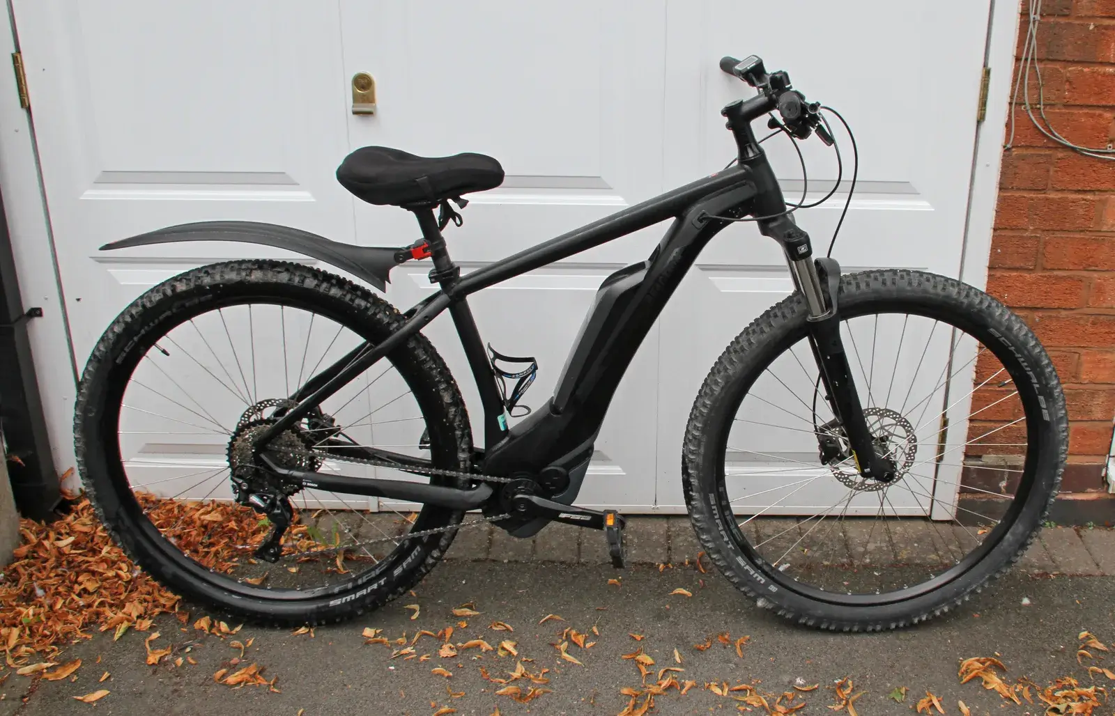 CUBE Reaction Hybrid hardtail electric mountain bike photographed in 2020